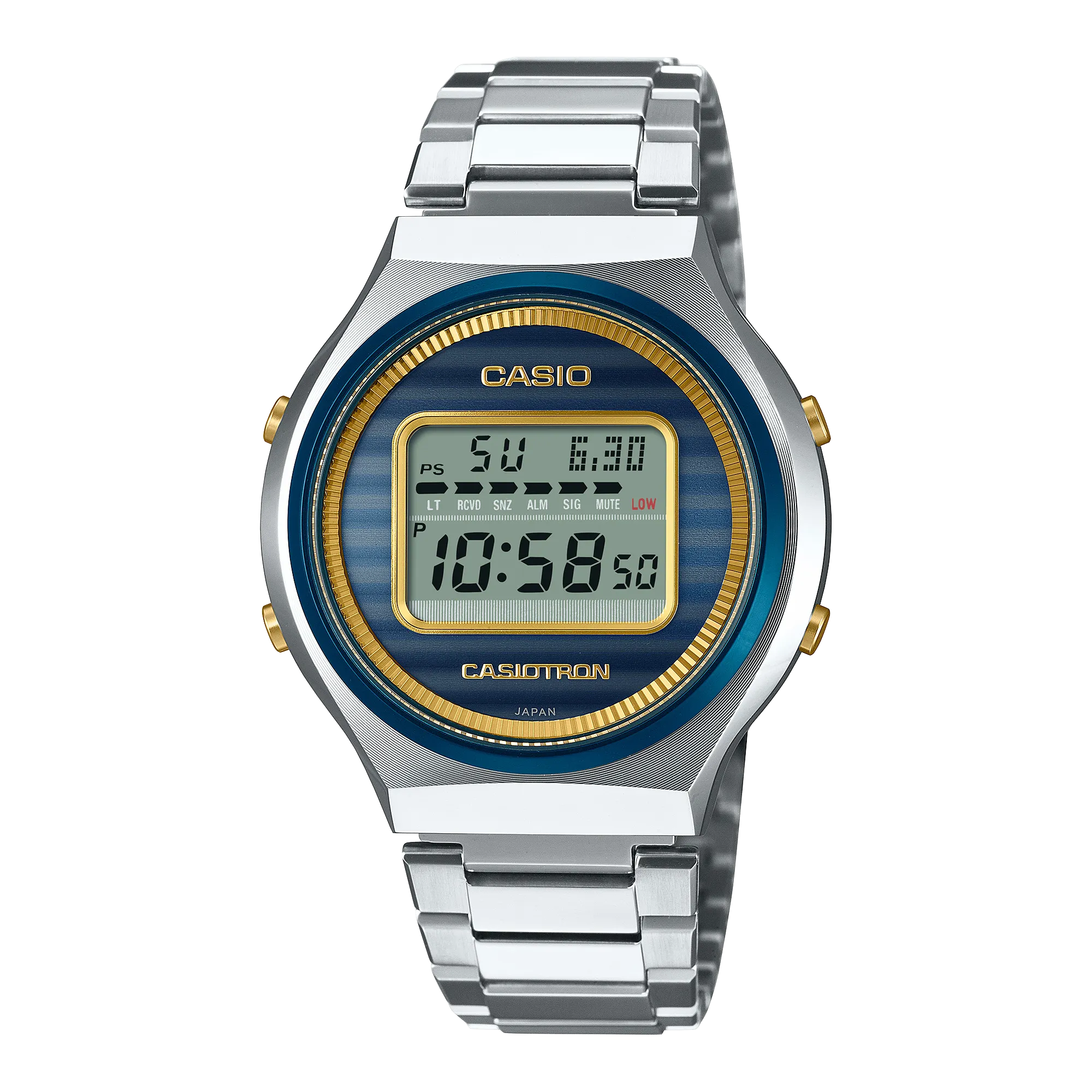 Casio 50th Anniversary Sky and Sea Stainless Steel Watch TRN50SS-2A