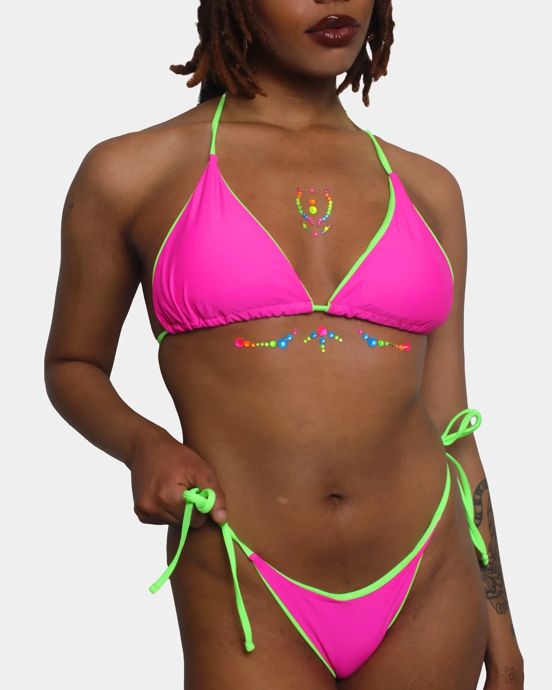 CD BODY JEWEL NEON SWIRL