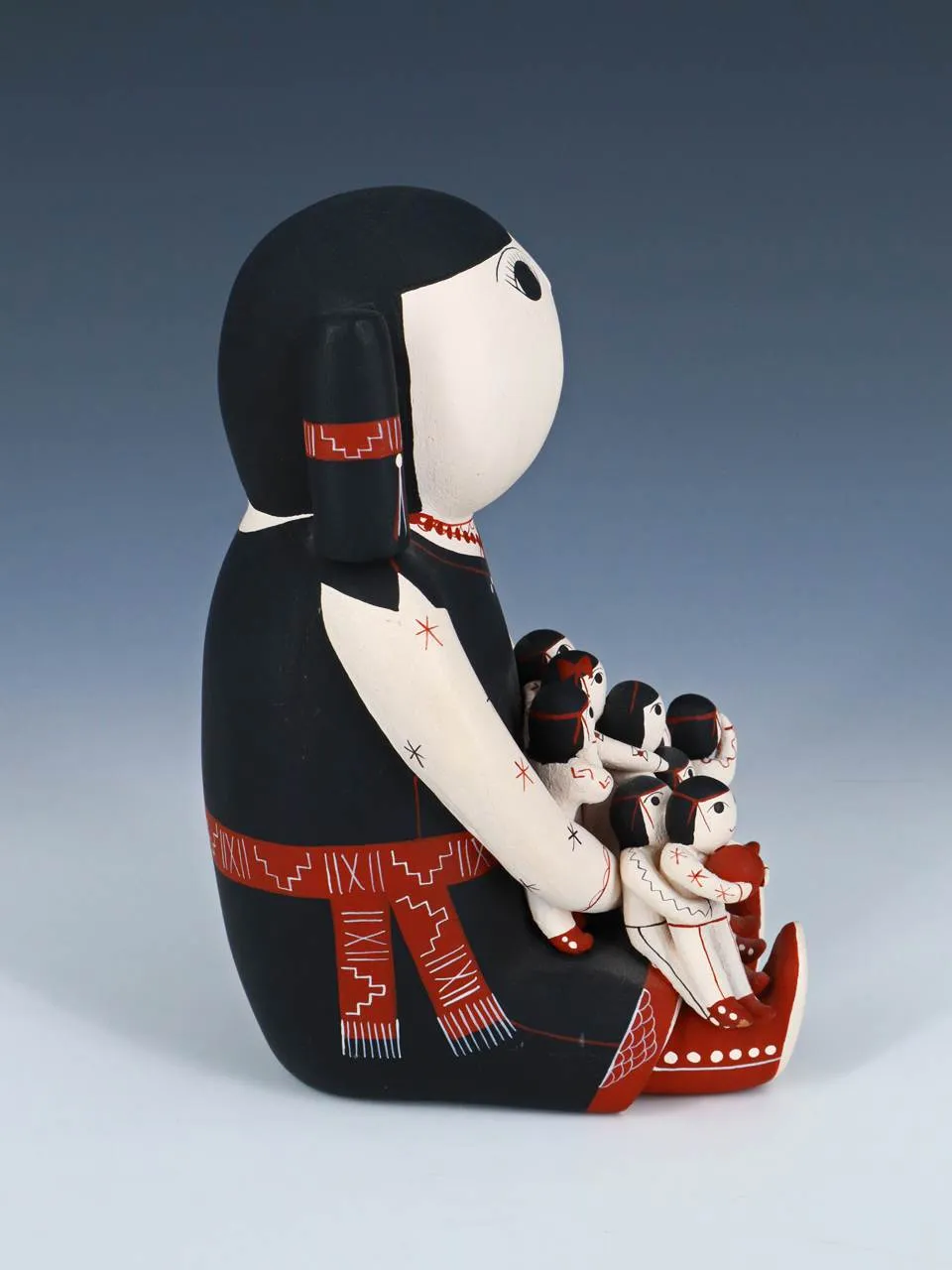 Cochiti Pueblo Hand Made Pottery Storyteller