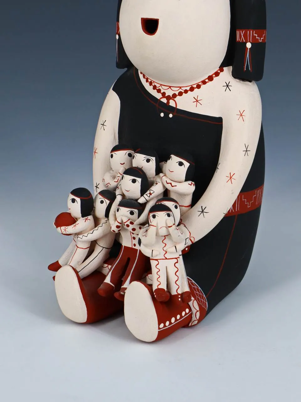 Cochiti Pueblo Hand Made Pottery Storyteller