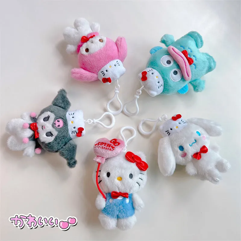 Cute Kitty 50th Anniversary Plush Pendant