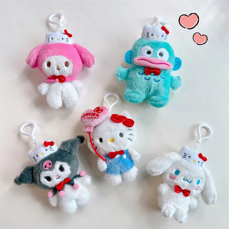 Cute Kitty 50th Anniversary Plush Pendant