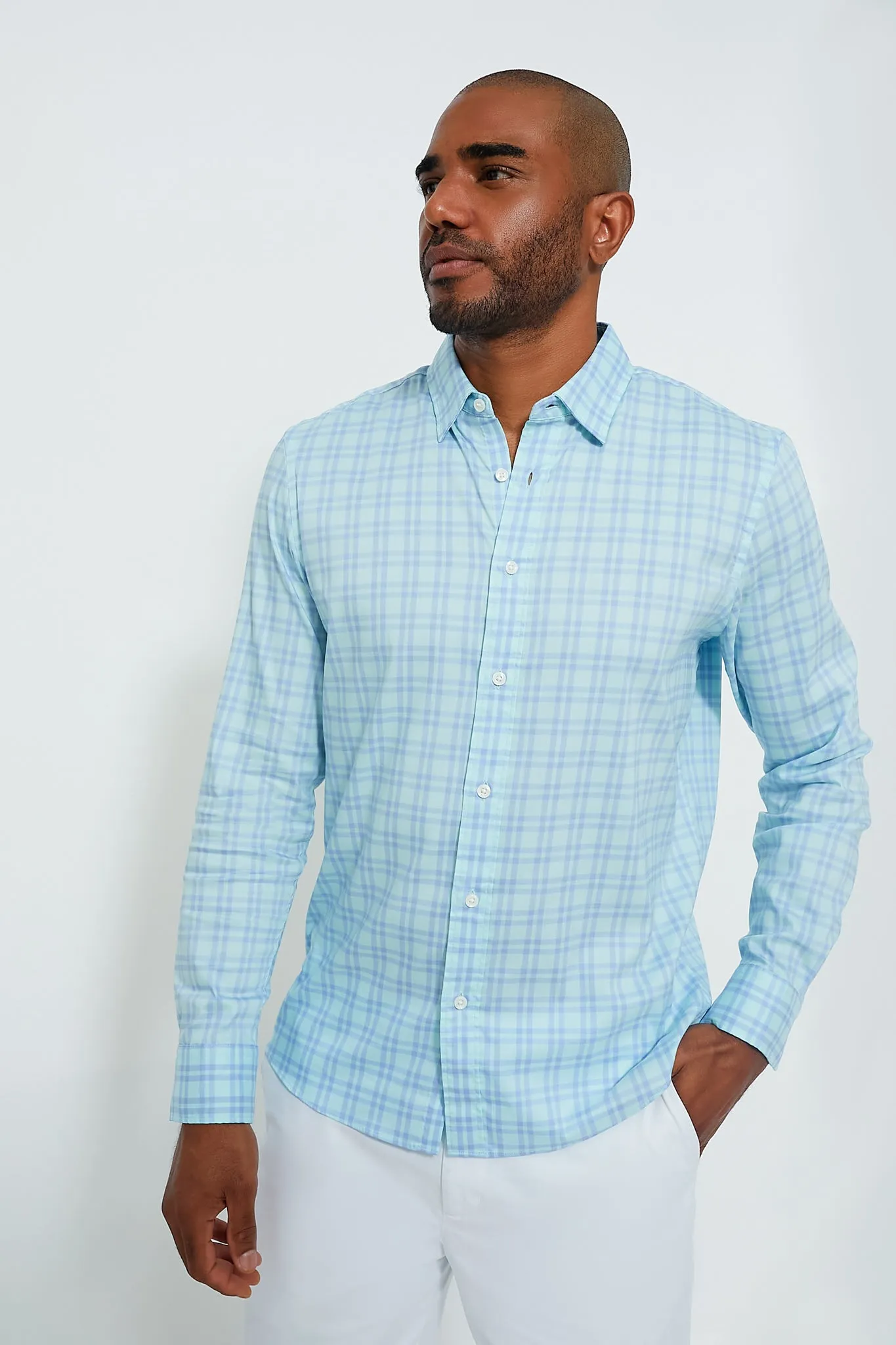 Destin Shores Plaid Movement Shirt