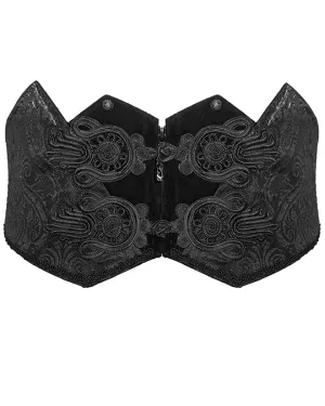 Devil Fashion Abraxas Mens Regency Gothic Cummerbund