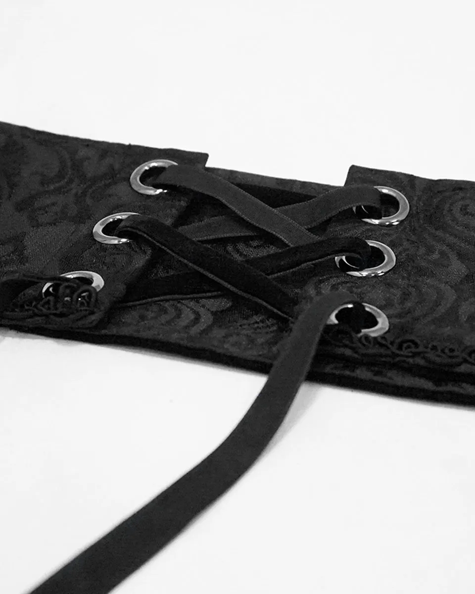 Devil Fashion Abraxas Mens Regency Gothic Cummerbund