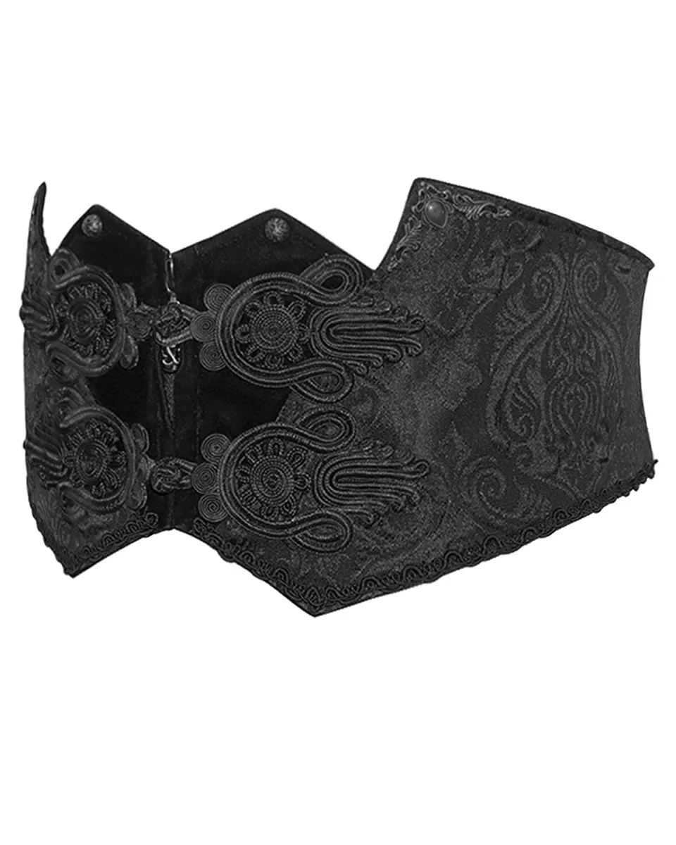 Devil Fashion Abraxas Mens Regency Gothic Cummerbund