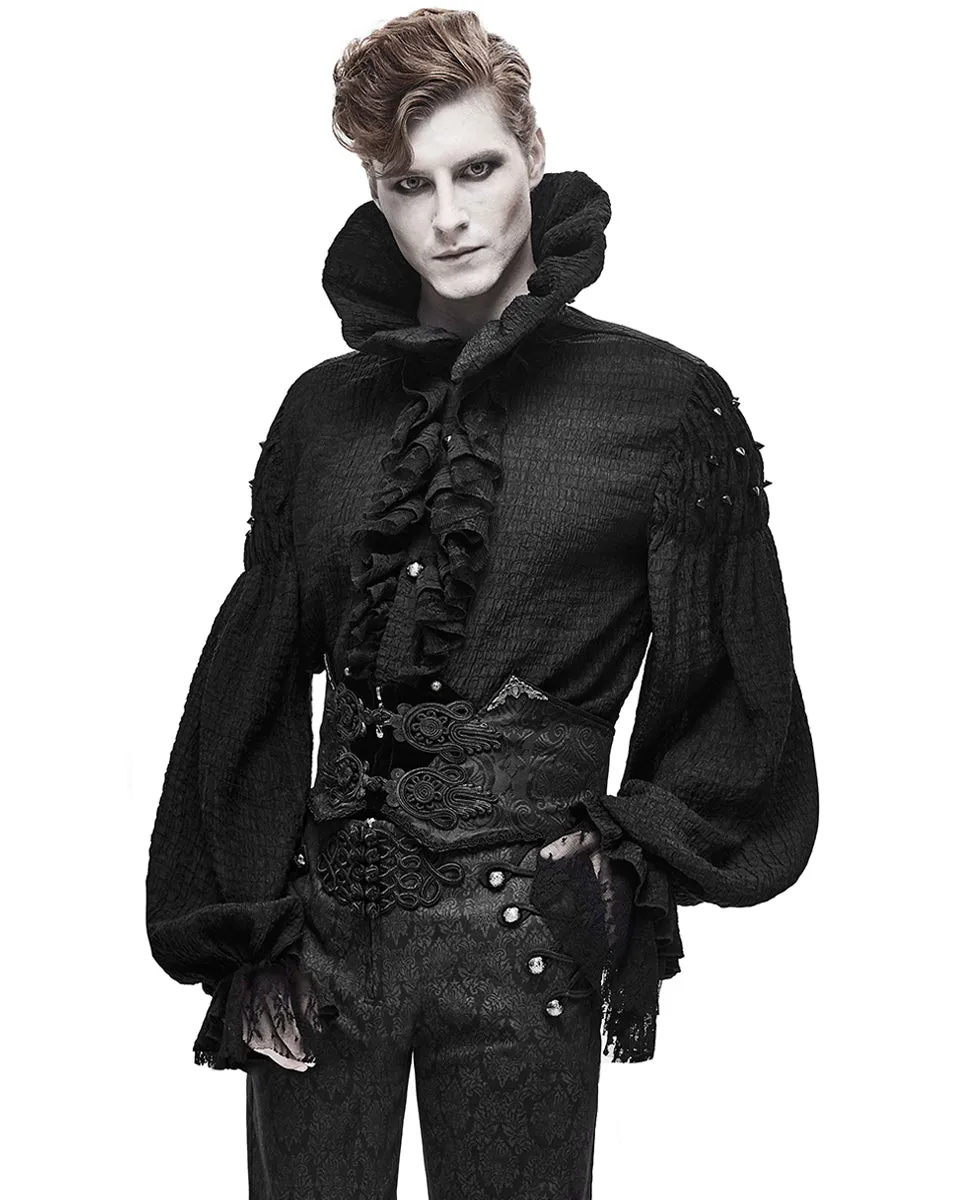 Devil Fashion Abraxas Mens Regency Gothic Cummerbund