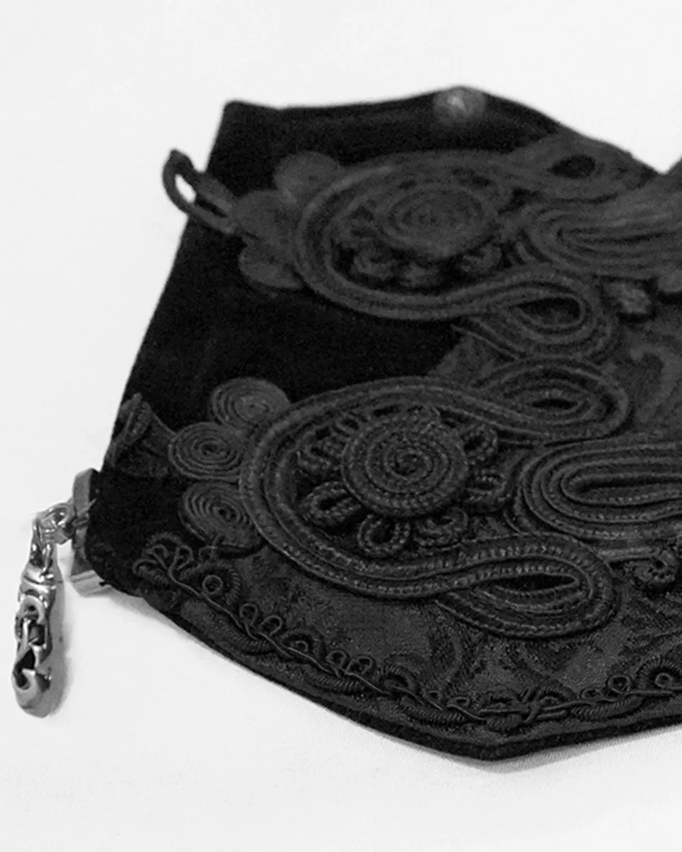 Devil Fashion Abraxas Mens Regency Gothic Cummerbund