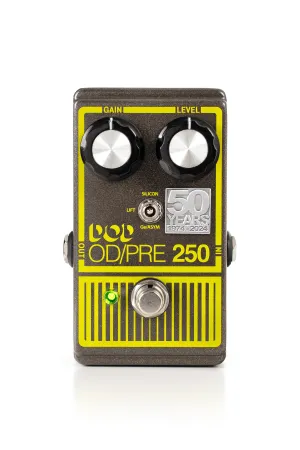 DOD OD250 Limited Edition 50th Anniversary Overdrive/Preamp Pedal