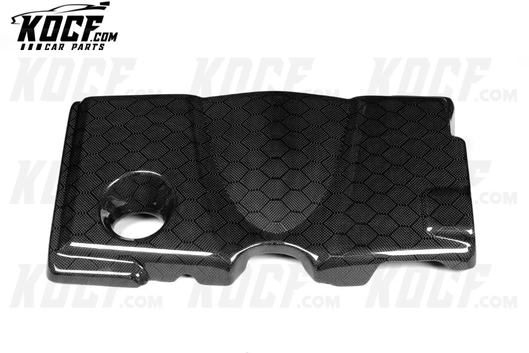 Engine Cover Overlay Carbon Fiber 2018-2024 Toyota Camry i4 & 2019  Avalon i4 Compatible