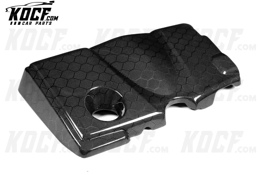 Engine Cover Overlay Carbon Fiber 2018-2024 Toyota Camry i4 & 2019  Avalon i4 Compatible