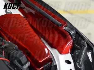 Engine Side Pieces Carbon Fiber 2018-2024 Toyota Camry i4 & V6