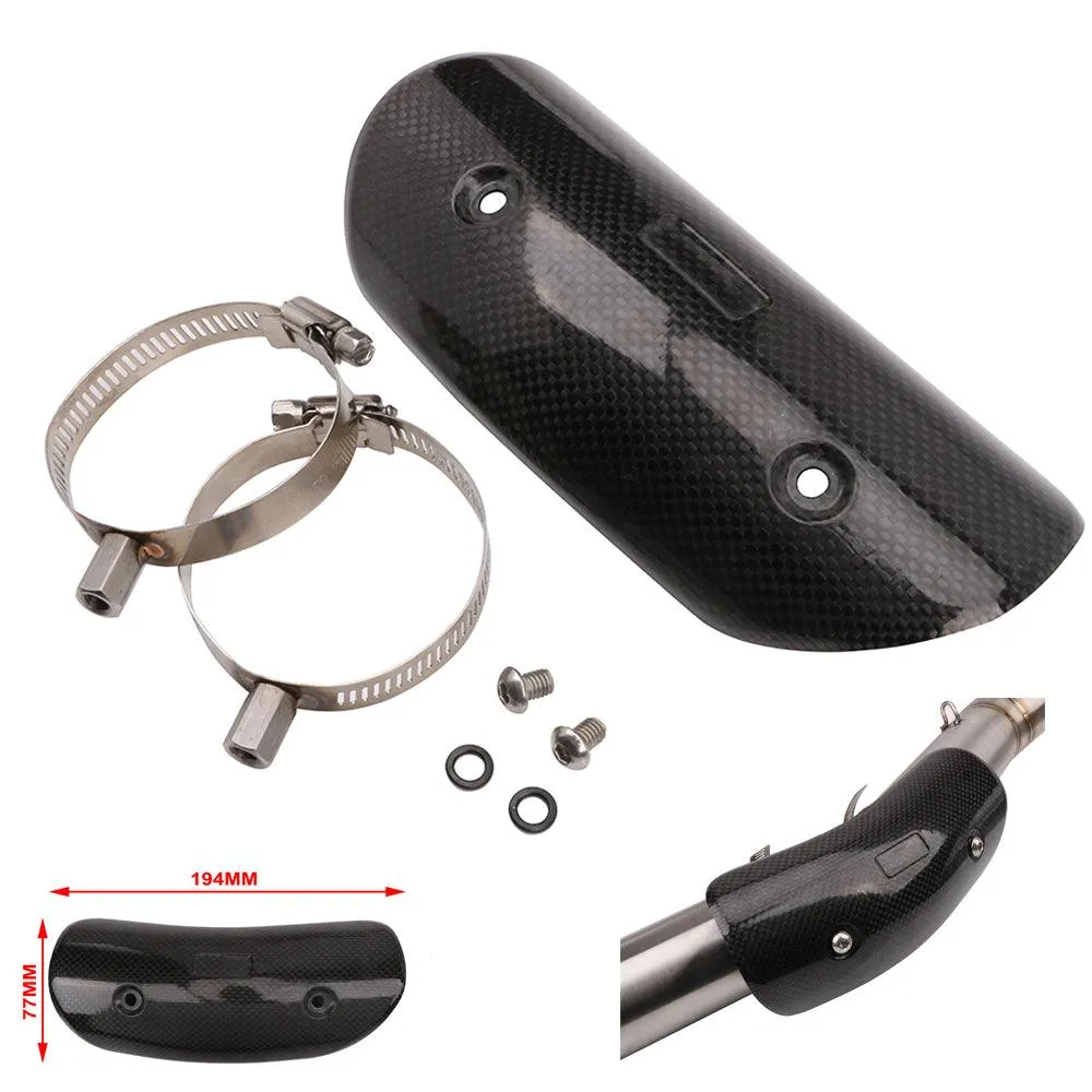 Exhaust Heat Shield For Dirt Bike