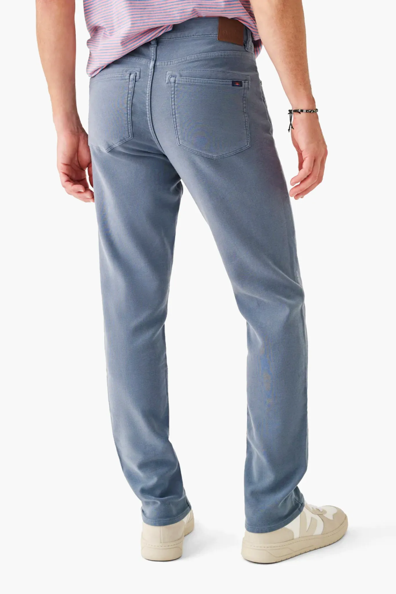 Faded Ocean Stretch Terry 5 Pocket Pant