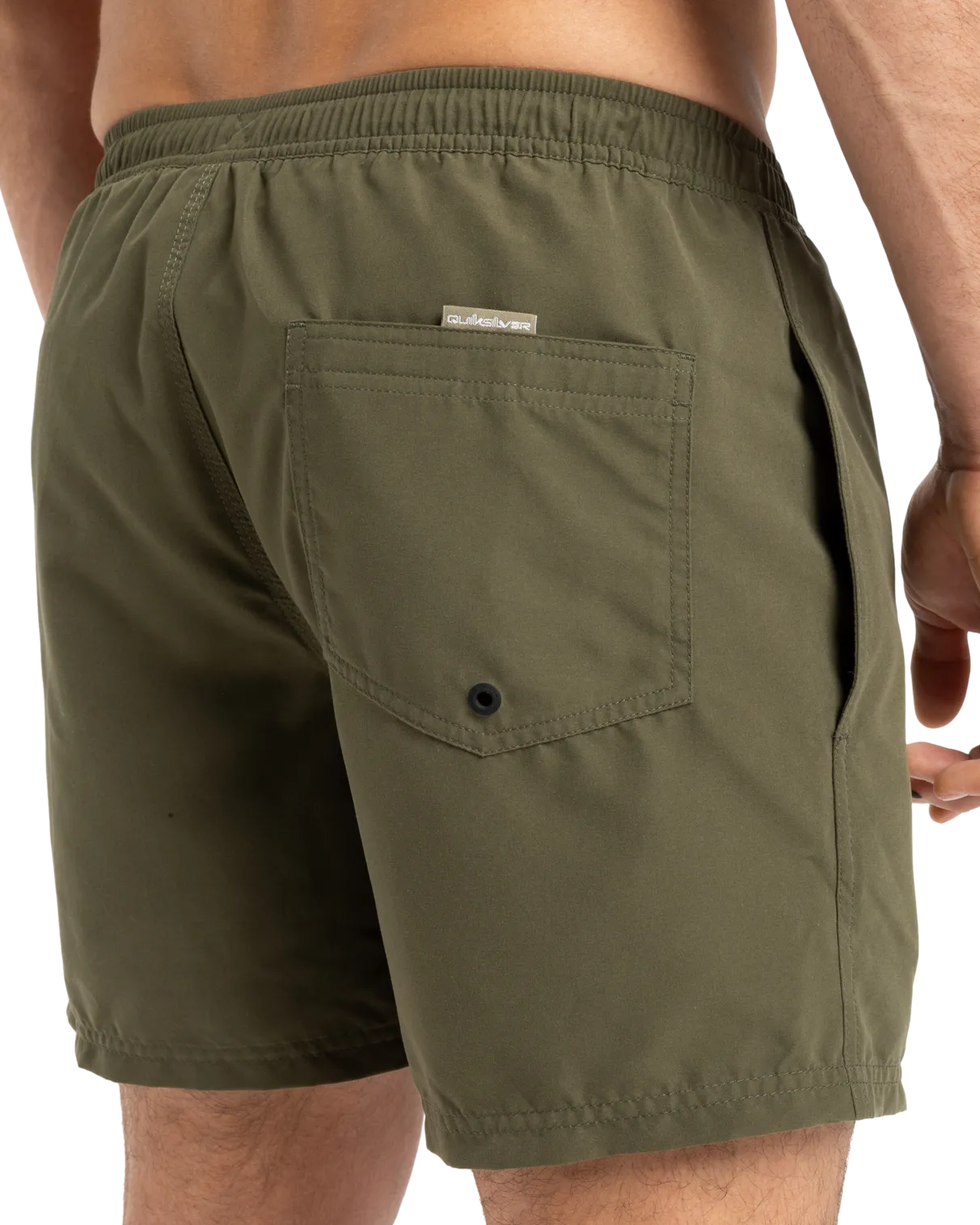 Fineline Volley Shorts in Aloe