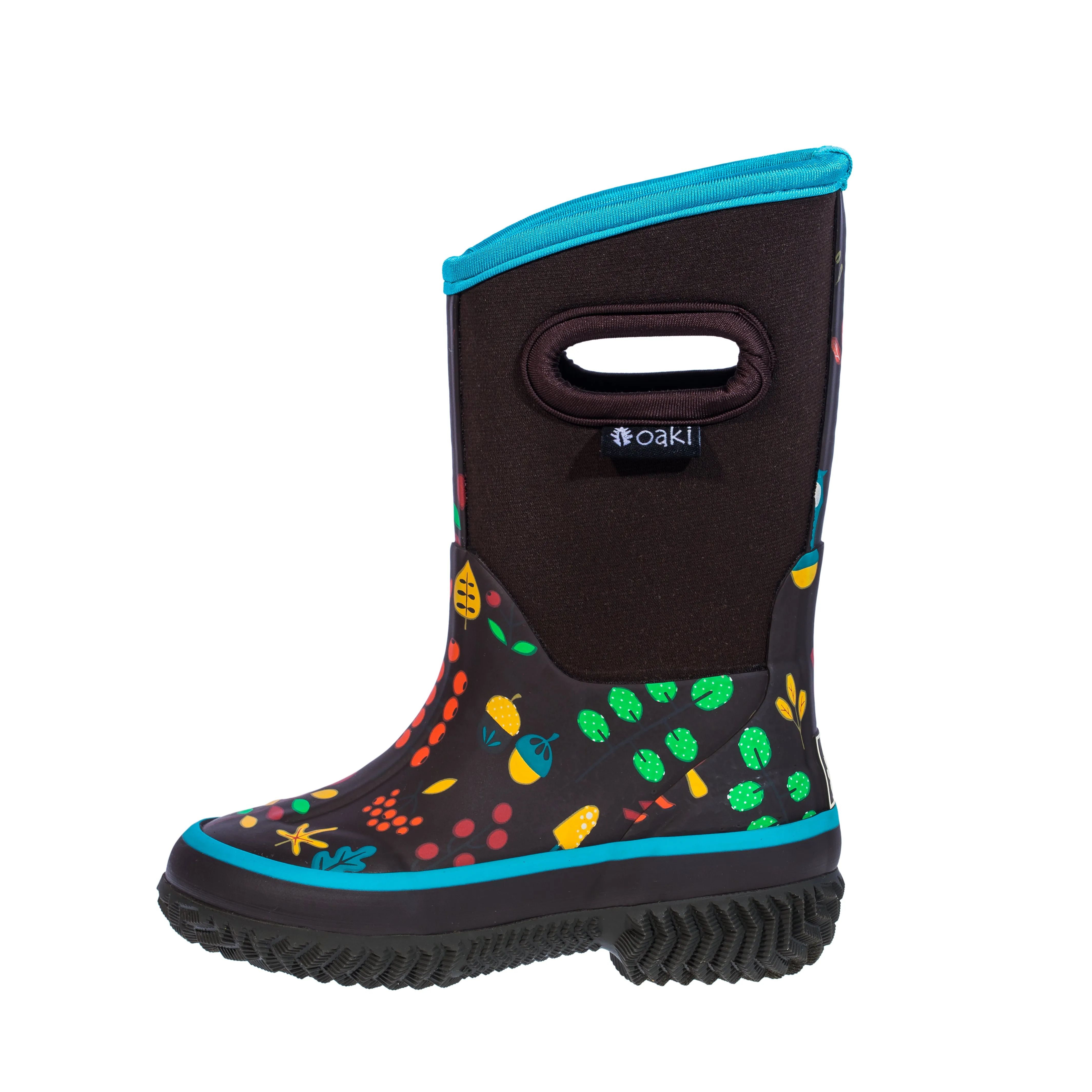 Forest Animals Neoprene Rain/Snow Boots