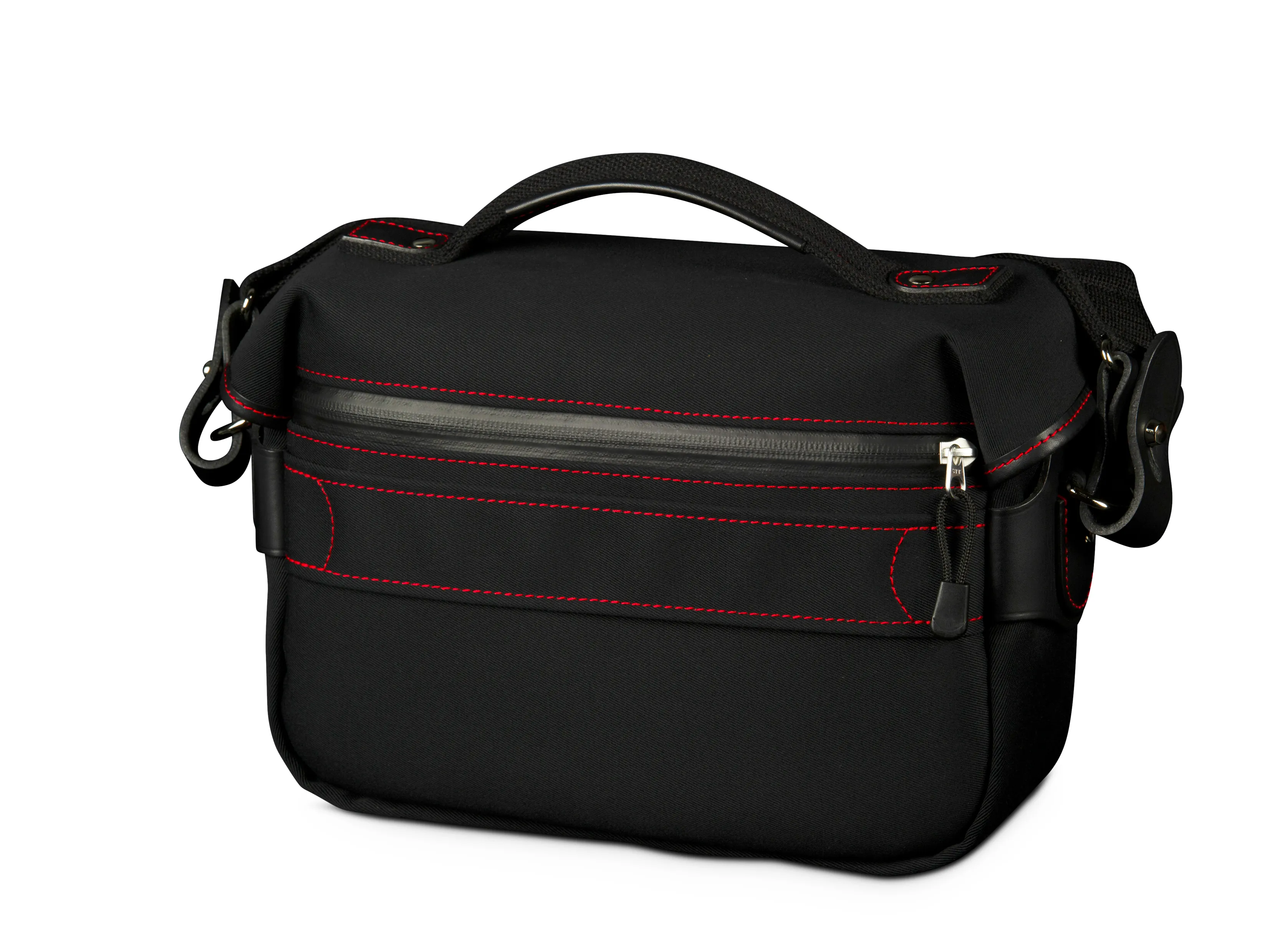 Hadley Small Pro Camera Bag - Black Canvas / Black Leather / Red Stitching (50th Anniversary Limited Edition)