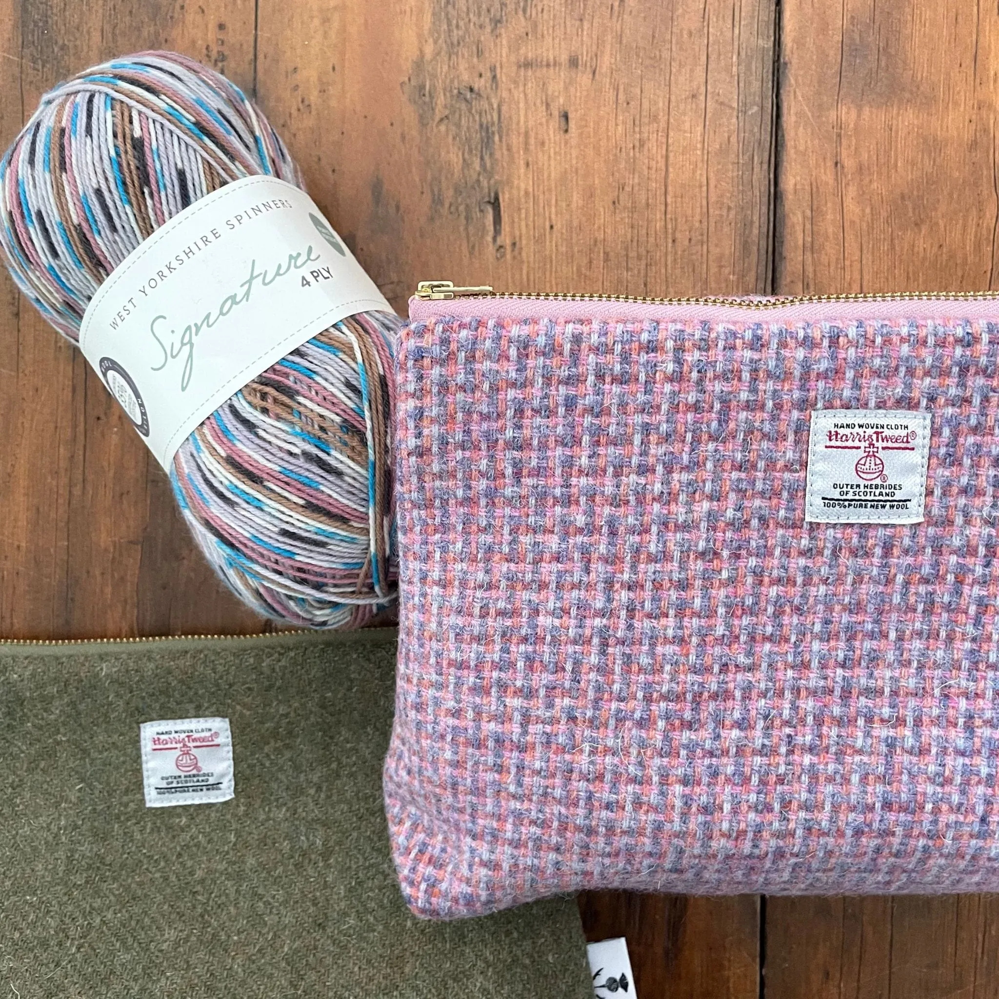 Harris Tweed Project Bag