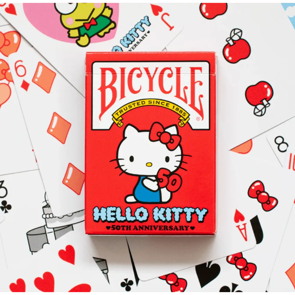 Hello Kitty 50th Anniversary Playing Cards