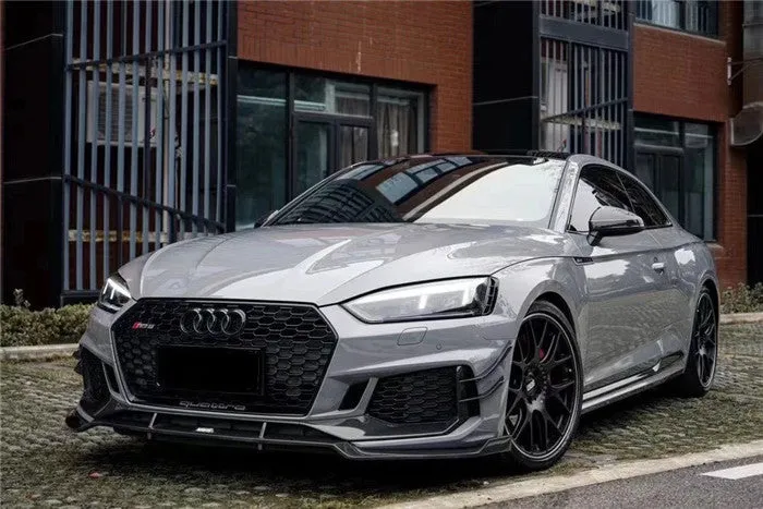 Karbel Carbon Dry Carbon Fiber Front Lip For Audi RS5 B9 2017-2019