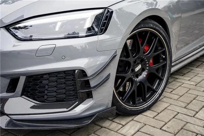 Karbel Carbon Dry Carbon Fiber Front Lip For Audi RS5 B9 2017-2019