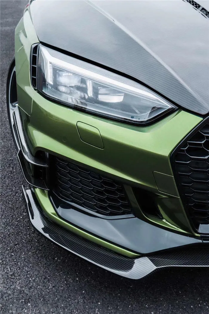 Karbel Carbon Dry Carbon Fiber Front Lip For Audi RS5 B9 2017-2019