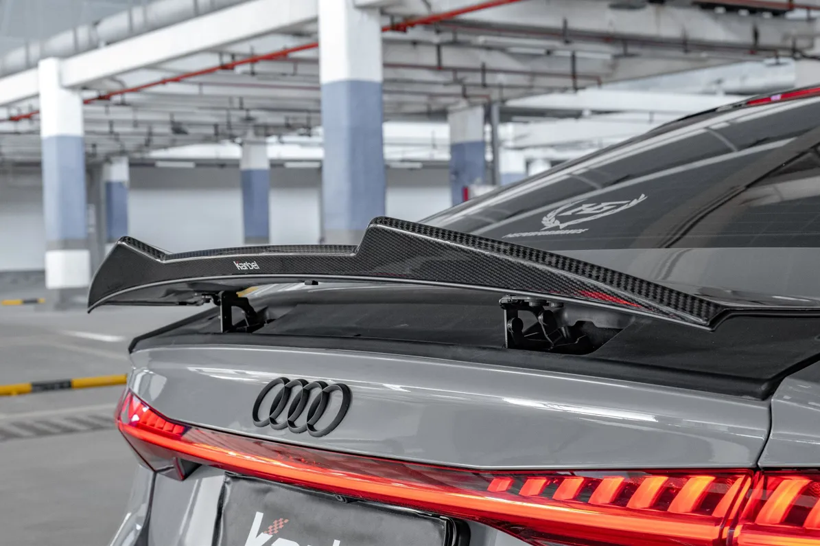 Karbel Carbon Dry Carbon Fiber Rear Spoiler Ver.2 for Audi RS7 S7 A7 2019-ON C8