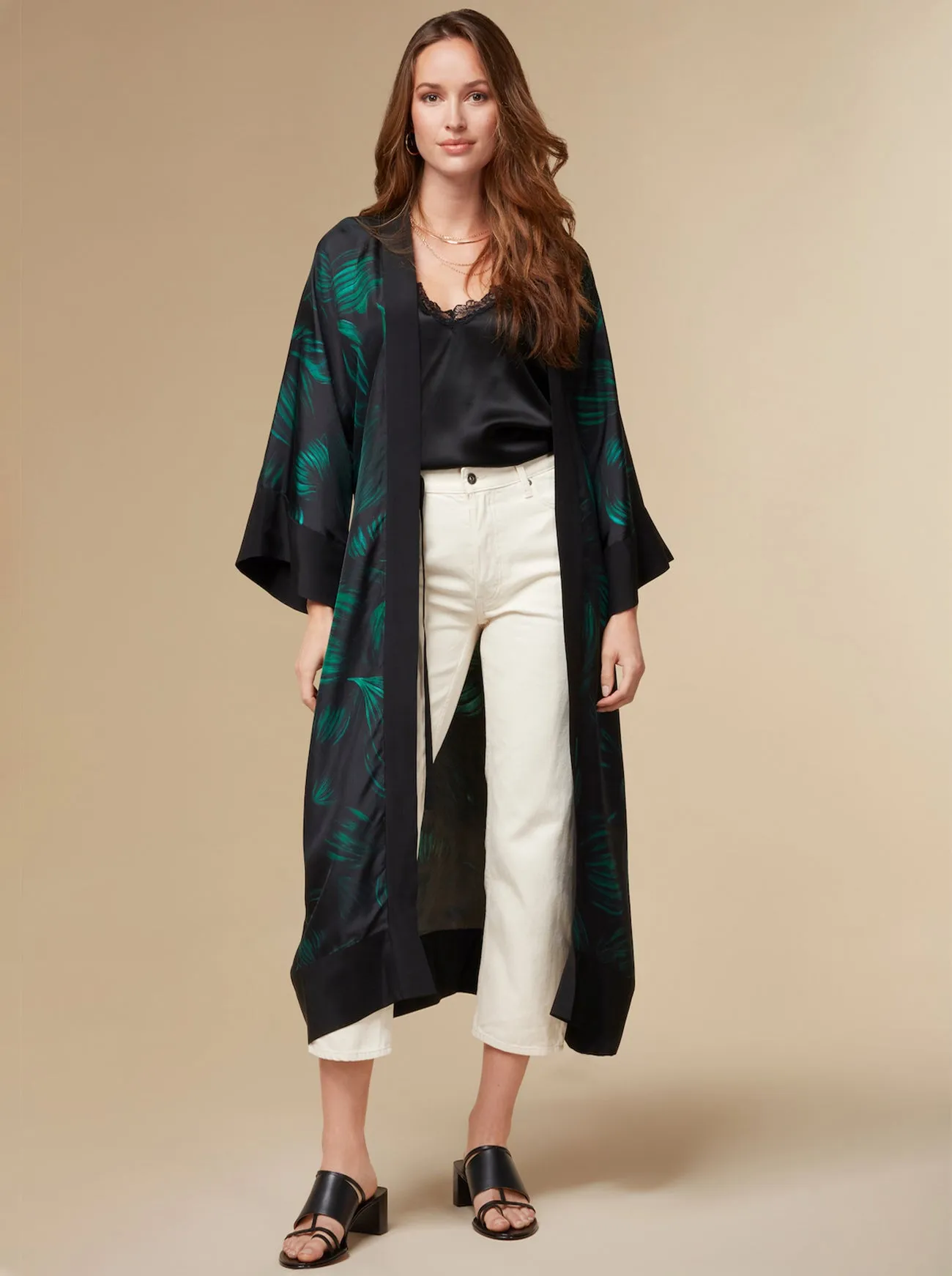 Kate Silk Kimono Robe