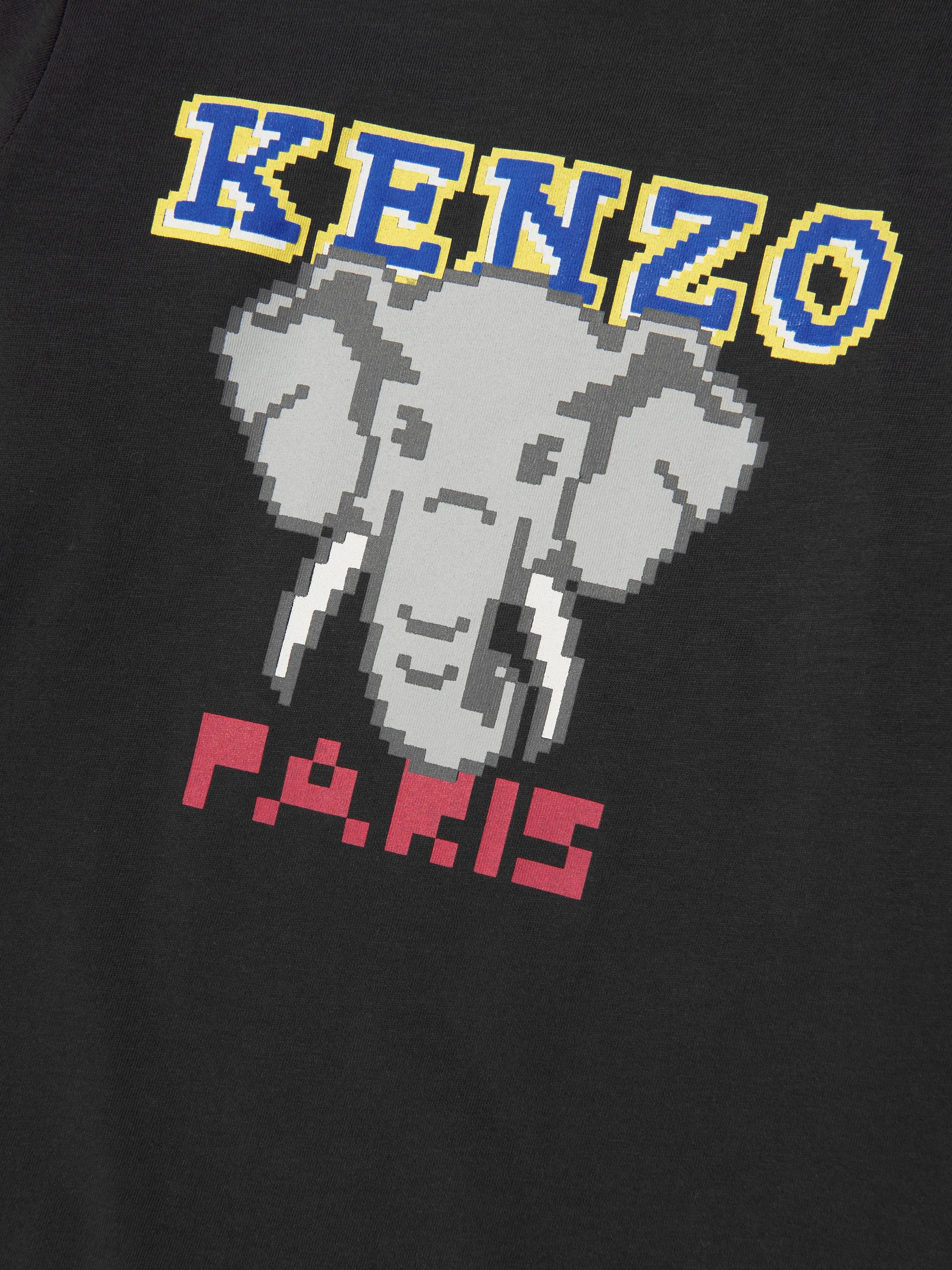 KENZO Boys Long Sleeve T-Shirt in Grey