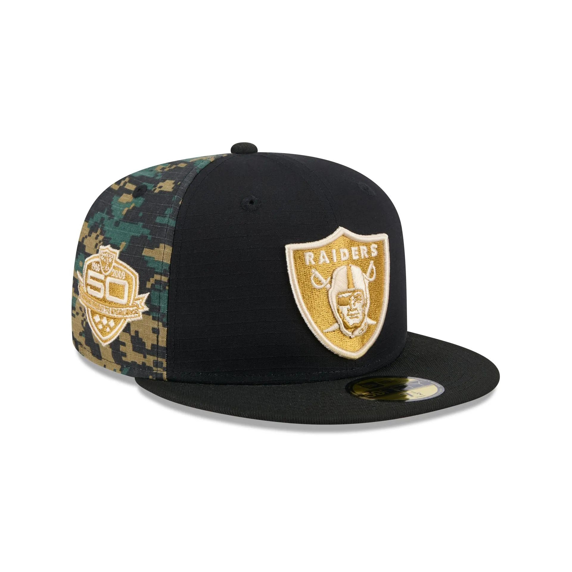 Las Vegas Raiders Digi Camo 59FIFTY Fitted Hat