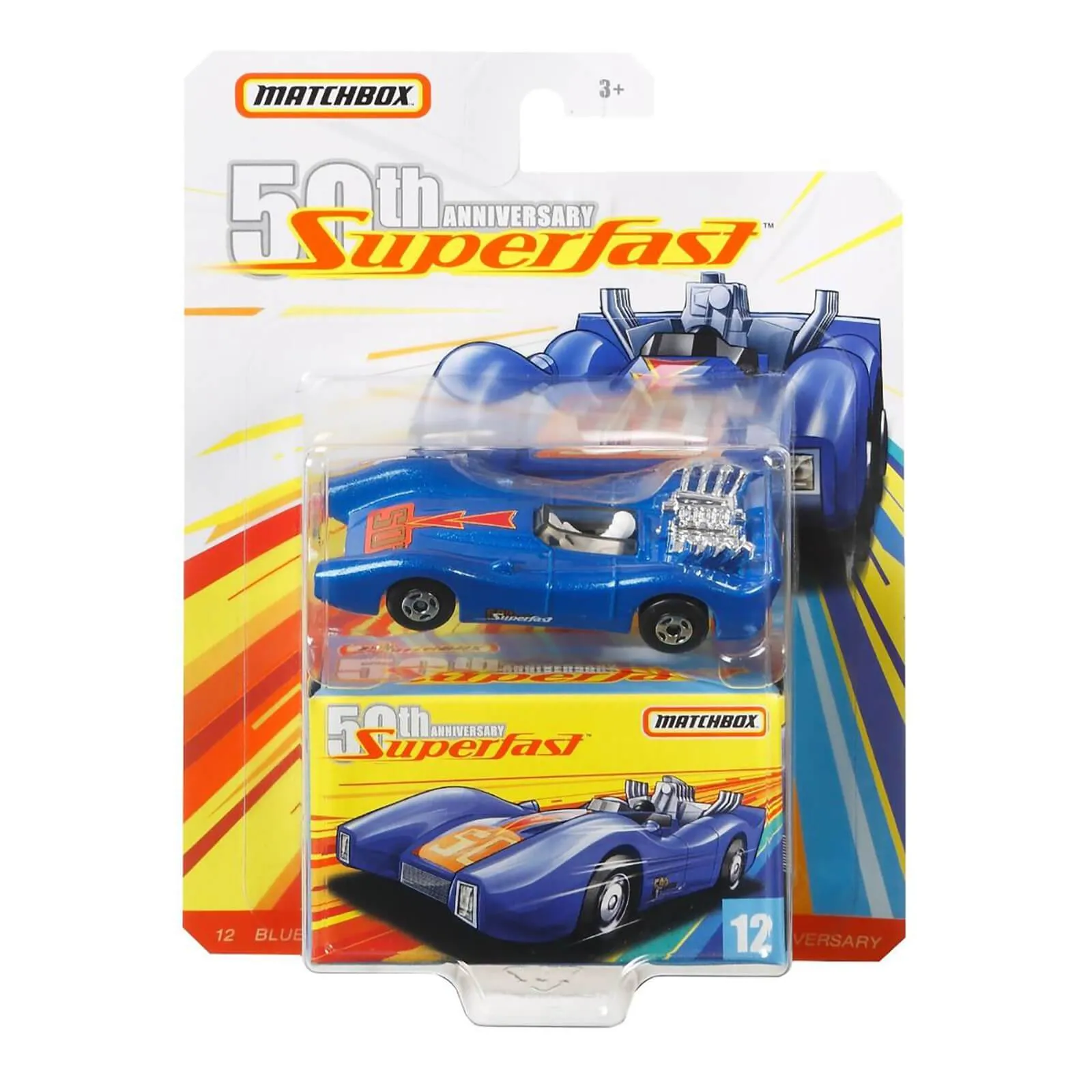 Matchbox Superfast 50th Anniversary Diecast Car Vehicle