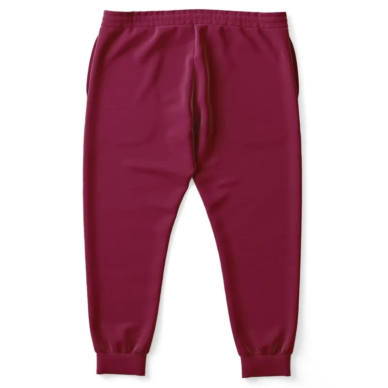 Medium Dark Cool Pink Joggers | Unisex | with PLUS sizes | Medium Dark Pure Cool Pink | C0M100Y25K60