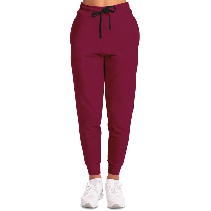 Medium Dark Cool Pink Joggers | Unisex | with PLUS sizes | Medium Dark Pure Cool Pink | C0M100Y25K60