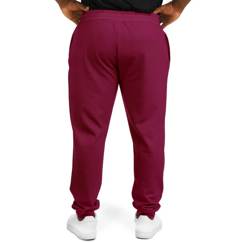 Medium Dark Cool Pink Joggers | Unisex | with PLUS sizes | Medium Dark Pure Cool Pink | C0M100Y25K60