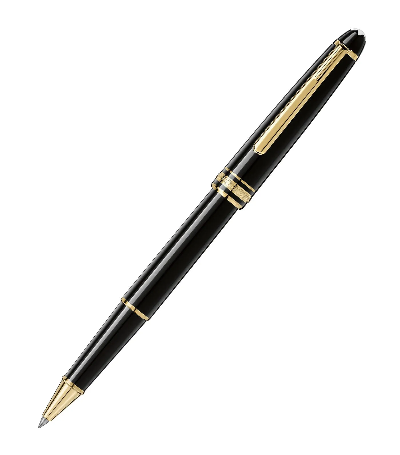 Meisterstück Gold-Coated Classique Rollerball Pen Black