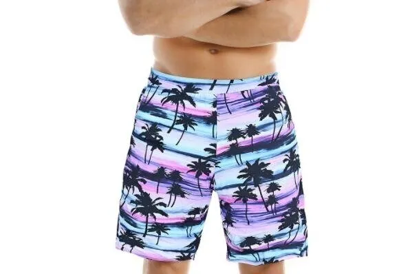 Men Swim Trunks Waist Surfing Beach Board Shorts