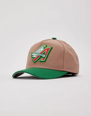 Mitchell & Ness Angels Anniversary Pro Pinch Snapback Hat