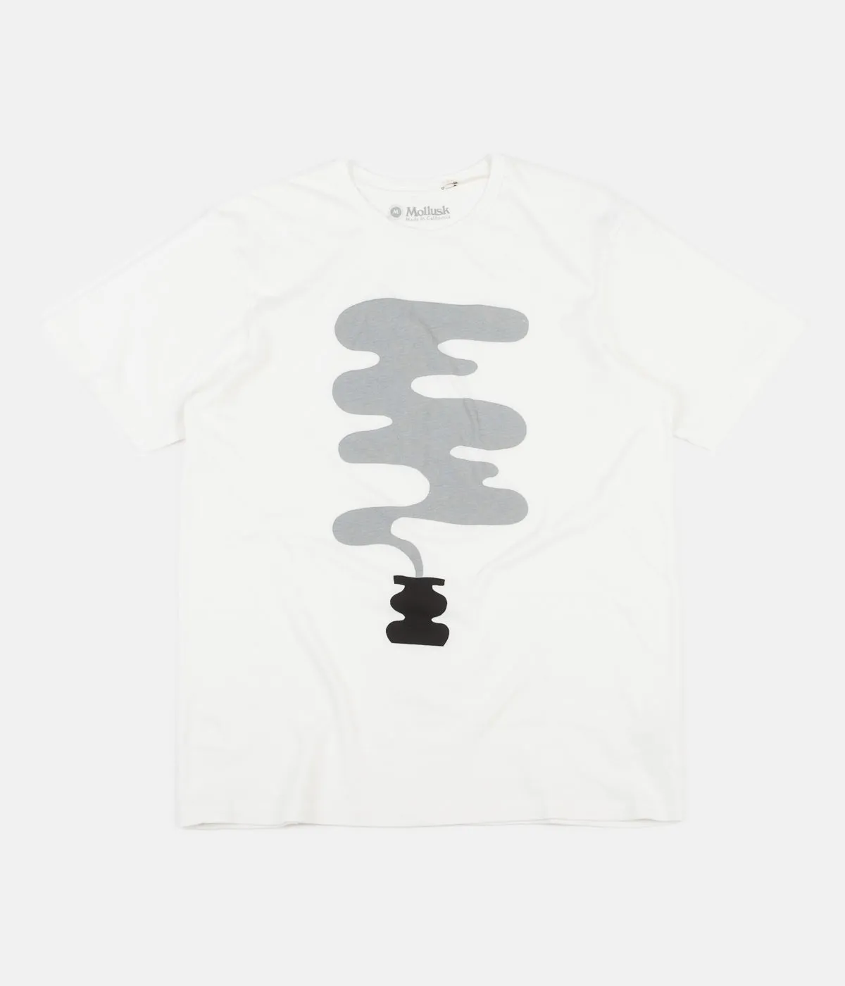 Mollusk Smoke Pot T-Shirt - White