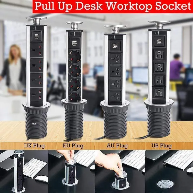 Multifunctional Pop-Up Socket