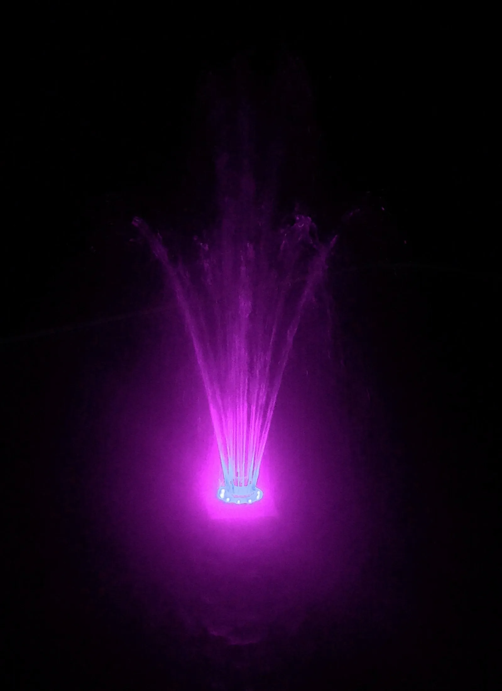 Ocean Blue Water Products Color Fest Fountain Light