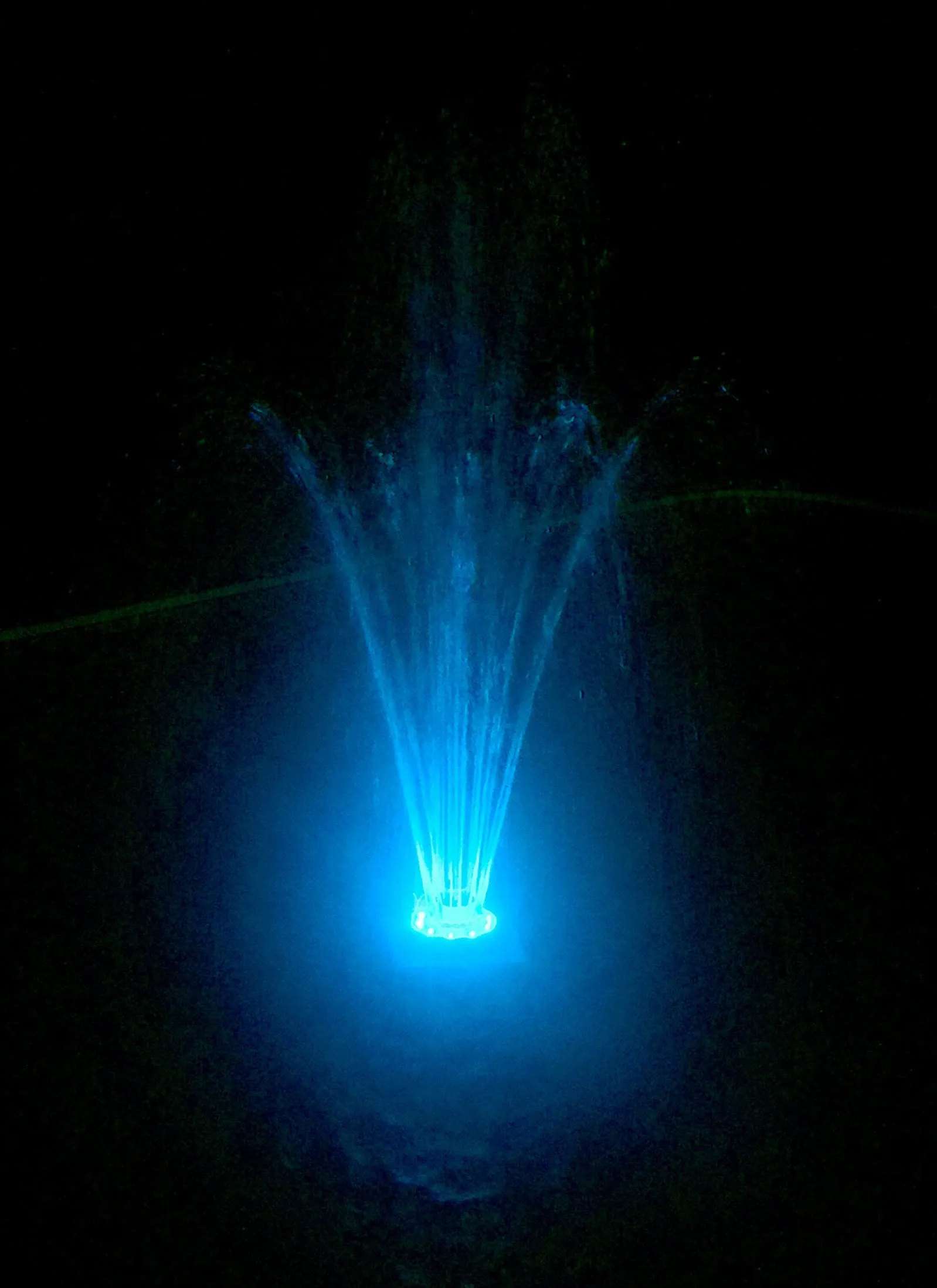 Ocean Blue Water Products Color Fest Fountain Light