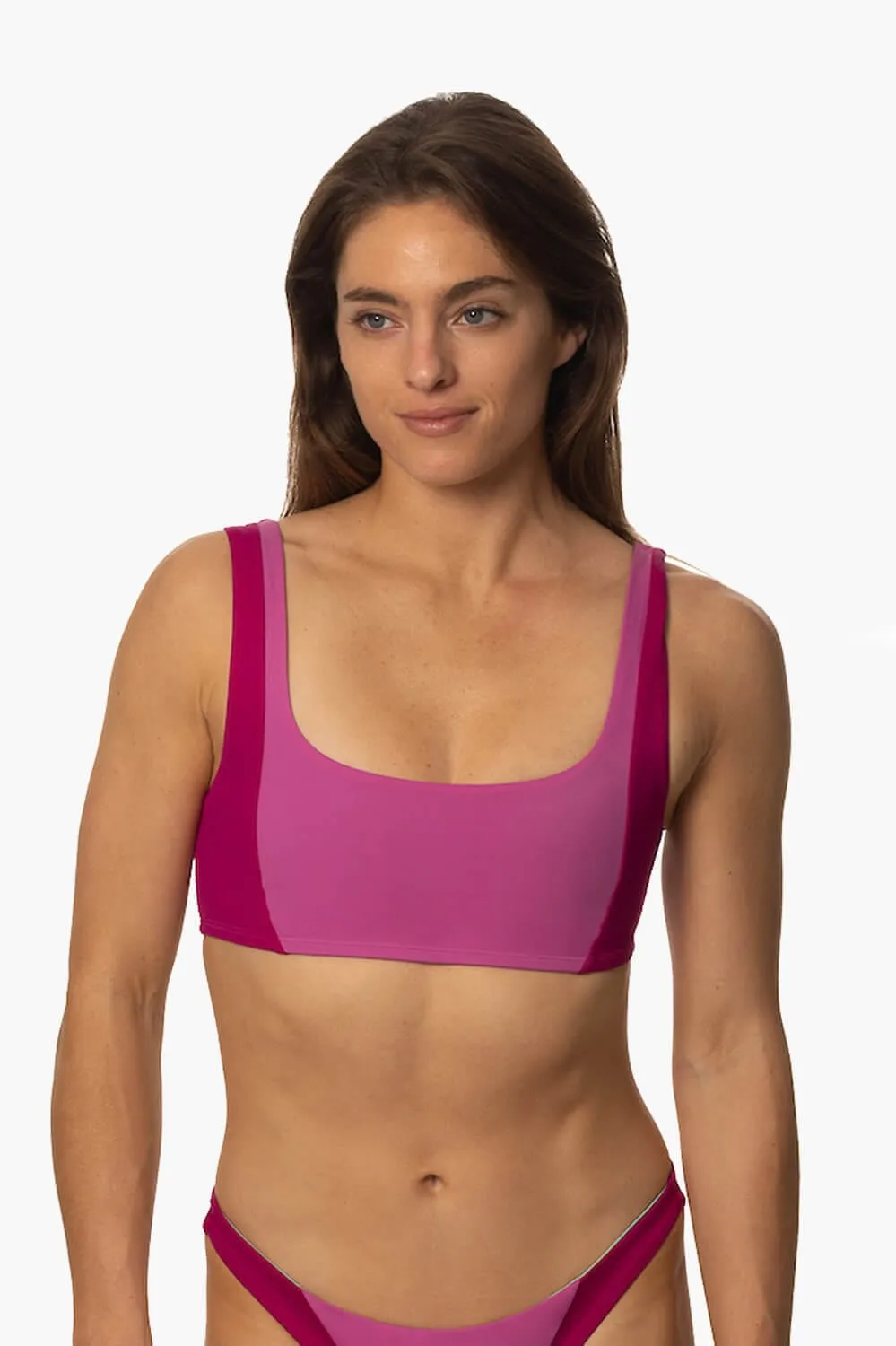 Paige Bikini Top - Leucadia & Purple