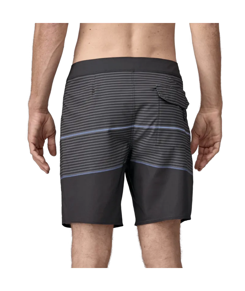 Patagonia Hydropeak 18 in Boardshorts-Olivas Stripe: Ink Black