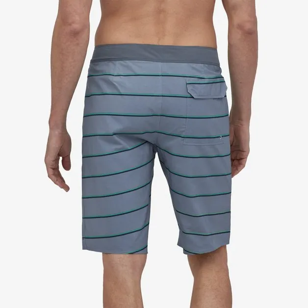 Patagonia Hydropeak 21" Boardshorts-Stranded Stripe: Light Plume Grey