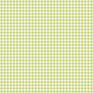 Picnic Florals - Gingham Green