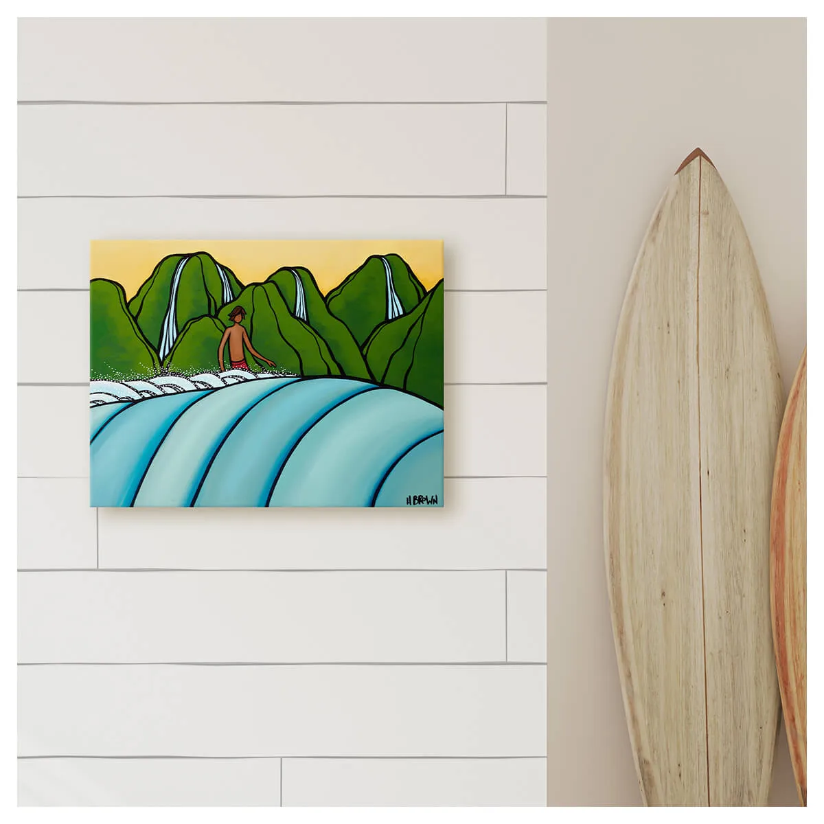 Pinetrees Surf 18x24 SN 9/25