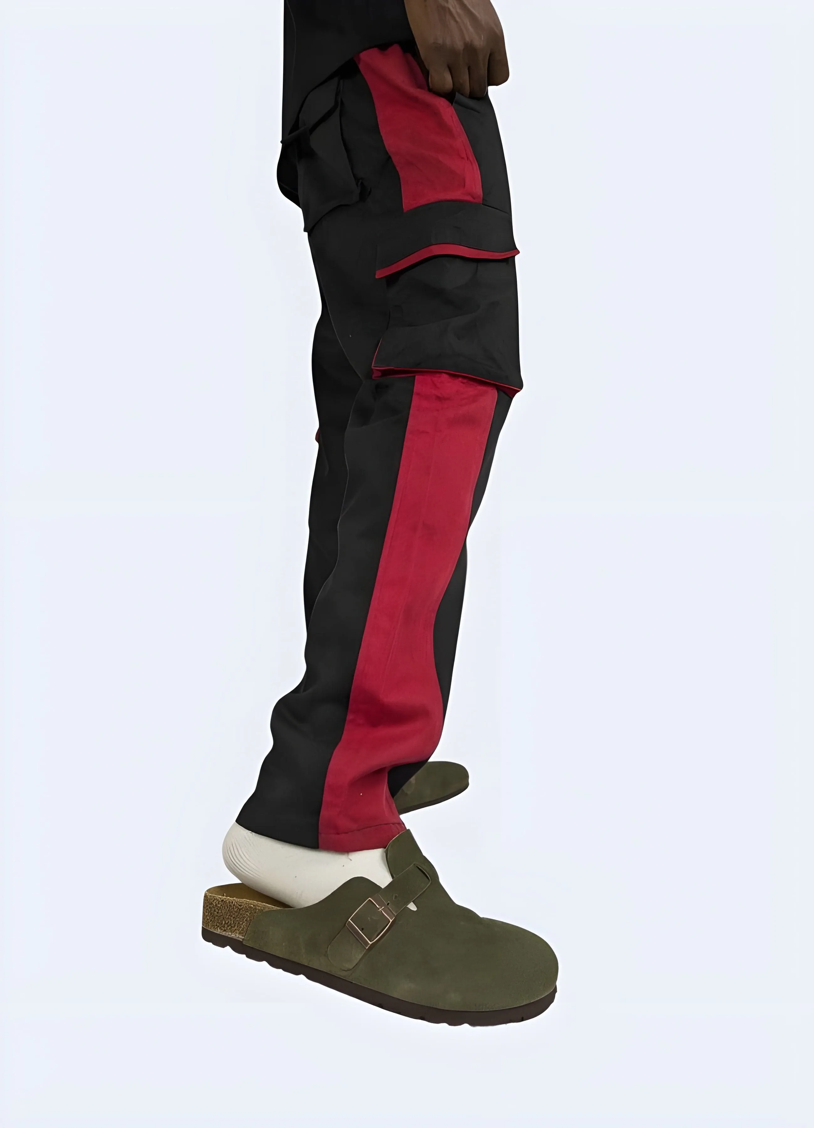 Red Techwear Pants