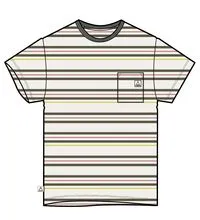 Retro Recycled Relaxed Fit T-Shirt - Birch Marl