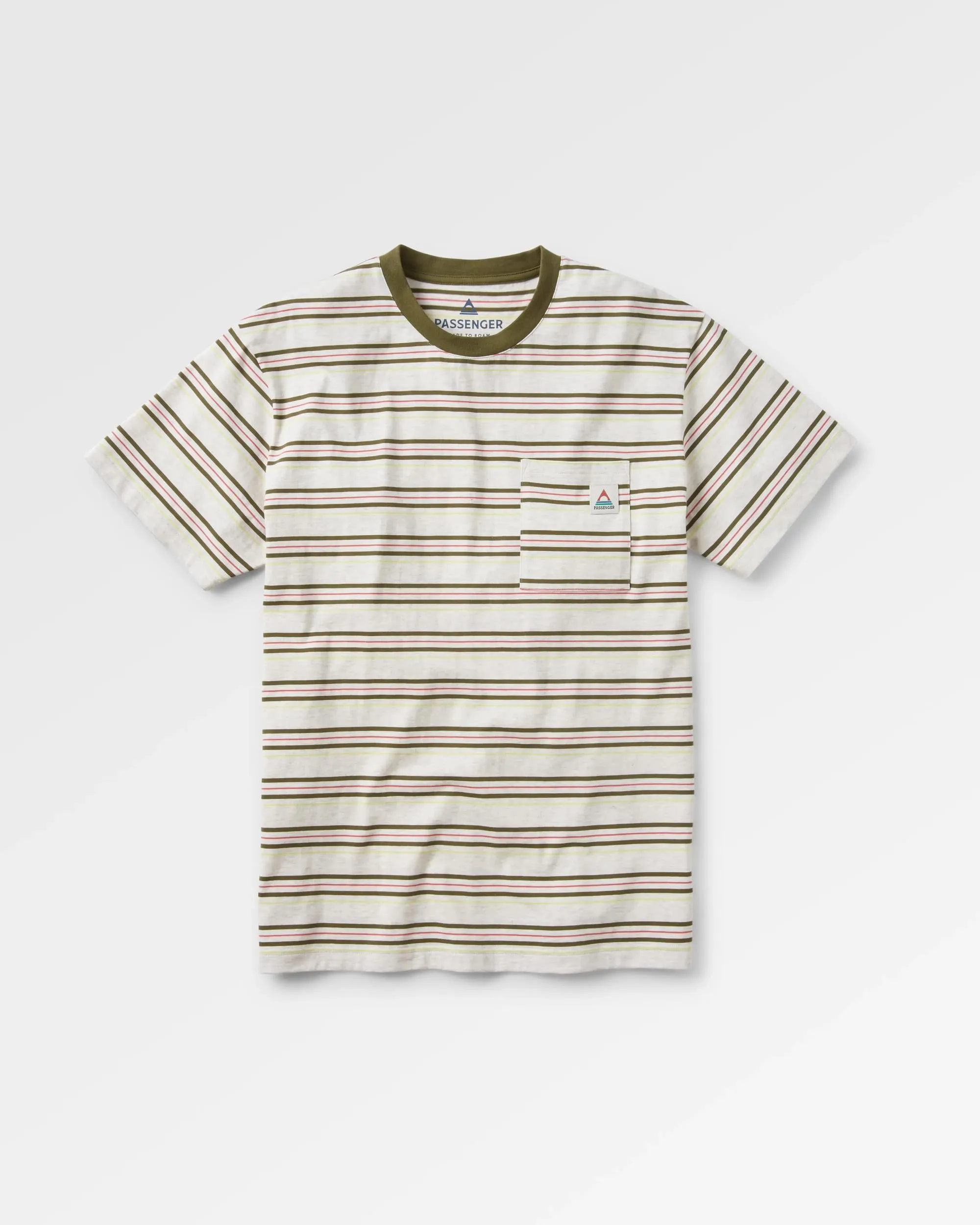 Retro Recycled Relaxed Fit T-Shirt - Birch Marl