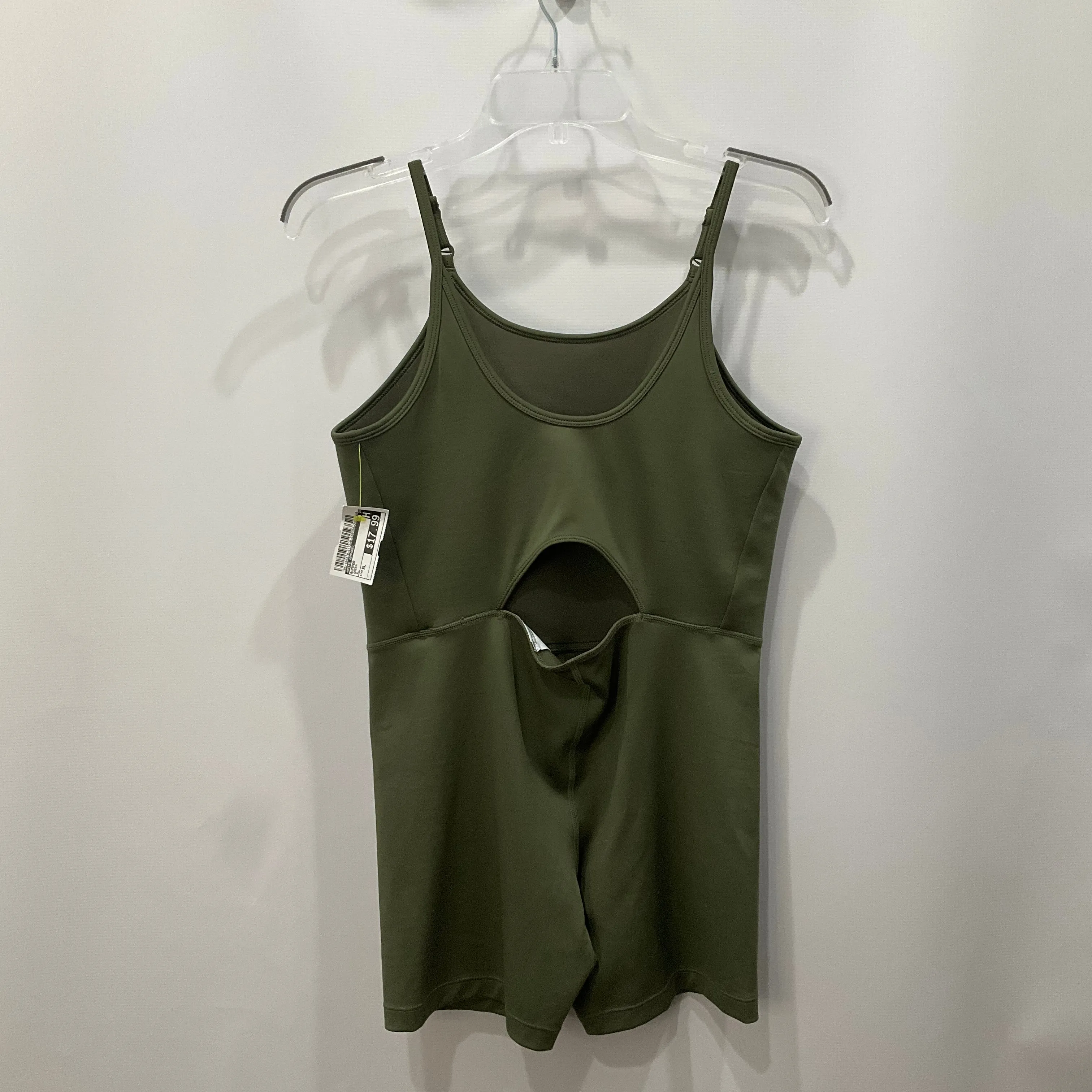 Romper By Nike Apparel In Green, Size: Xl